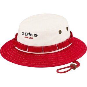 Supreme Contrast Boonie Hat SS/20 Red Fits Small/Medium New In Packaging